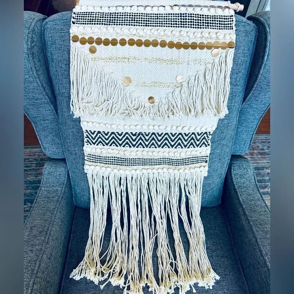 Boho Macrame Wall Hanging Tapestry Decor